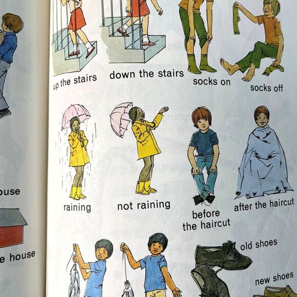 Words Little Golden Book 1974  Childrens Story Book Fairy Tales u - Picture 7 of 7